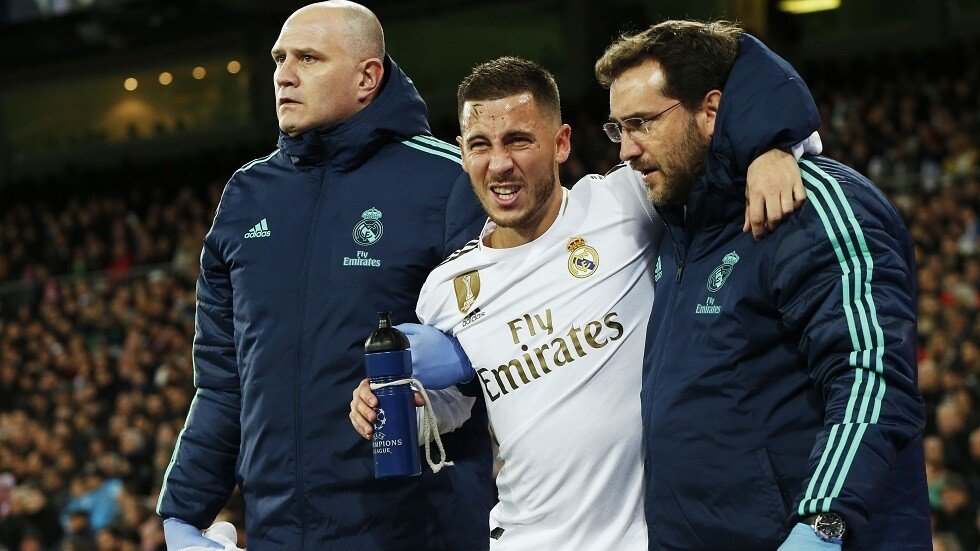 ريال مدريد يصدر بيانا بشأن إصابة نجمه هازارد