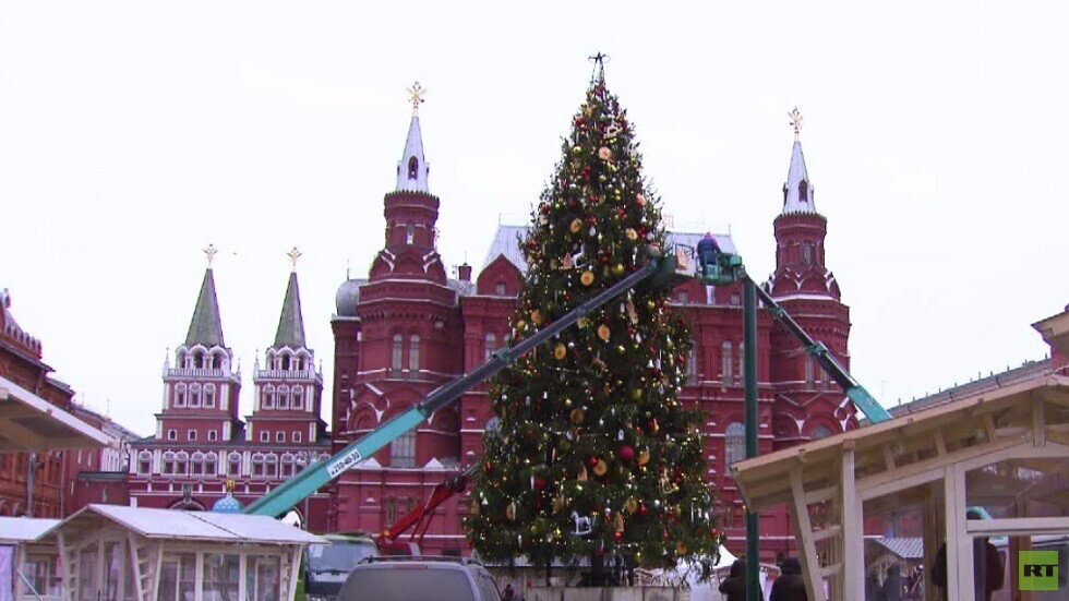 استعدادات بموسكو لفعاليات أعياد الميلاد