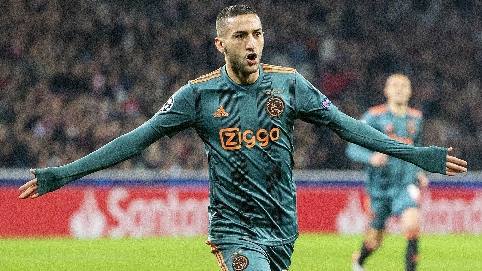 المغربي زياش يزين التشكيلة المثالية للجولة الخامسة في أبطال أوروبا