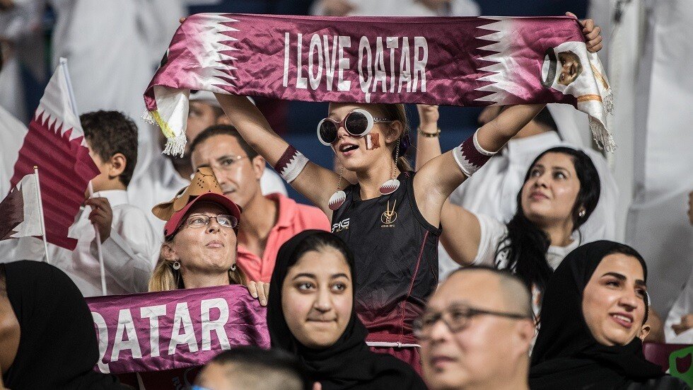 شاهد.. قطر تكتسح اليمن