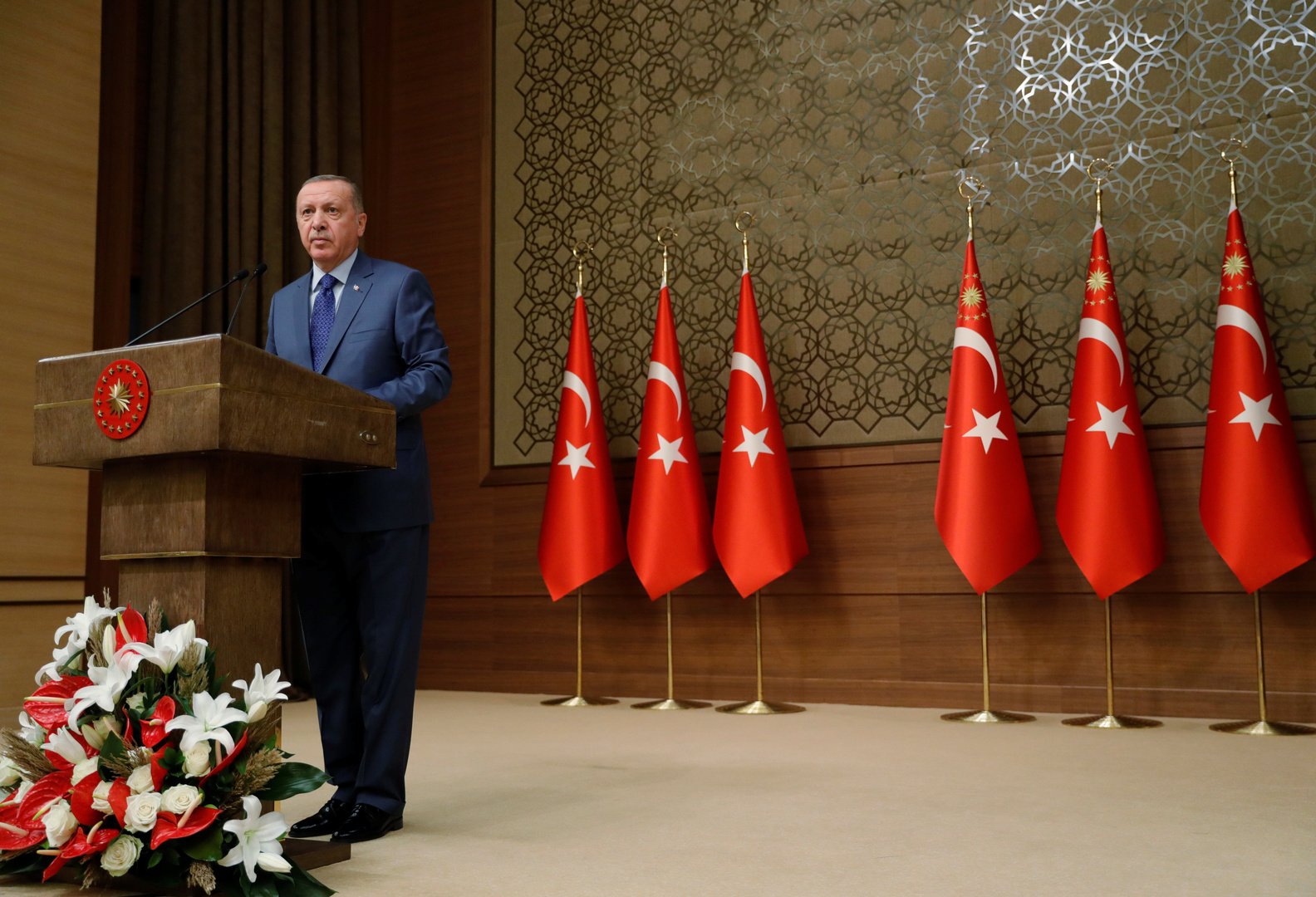 أردوغان: من وعدنا بانسحاب المسلحين خلال 120 ساعة لم يف بوعده