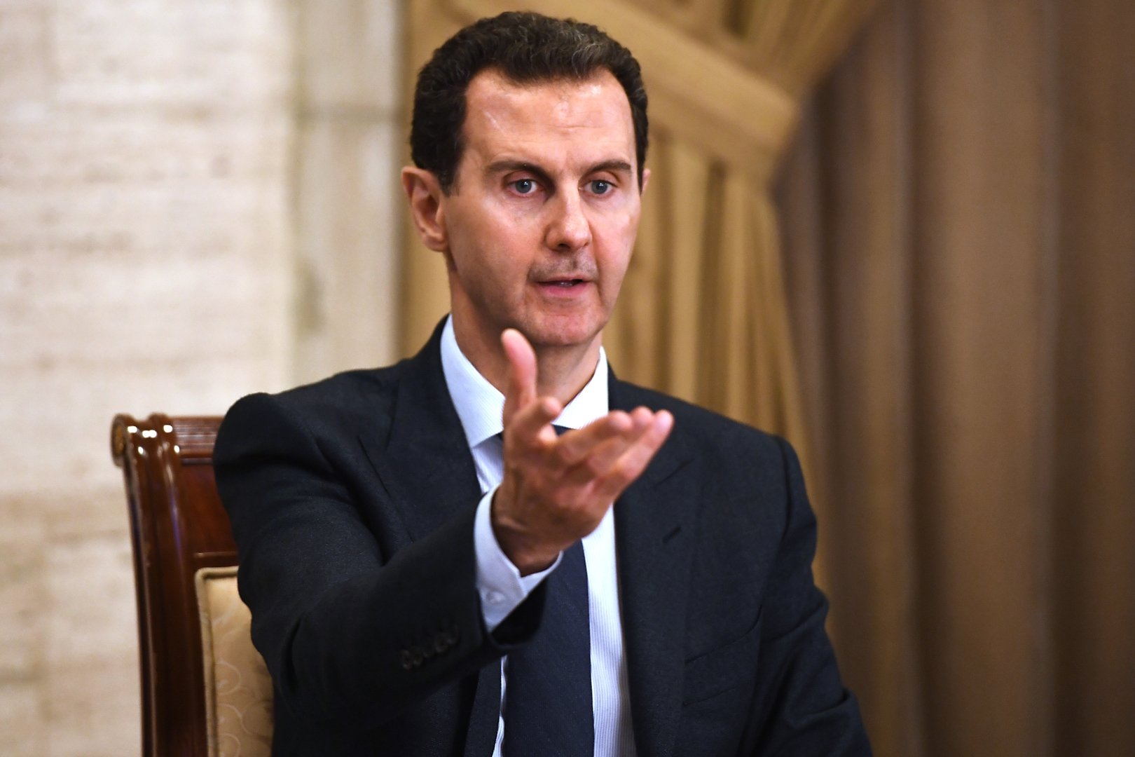 الأسد: أمريكا تقلد النازيين ورئيسها عبارة عن مدير تنفيذي لشركة