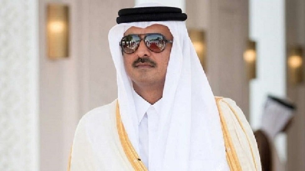 تميم يعزي الرئيس الإماراتي بوفاة أخيه