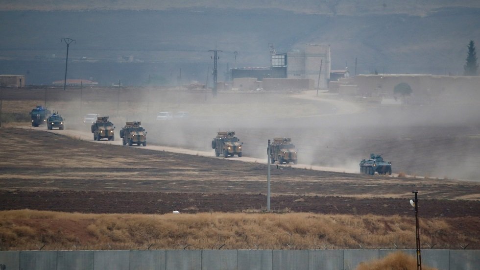 عربات عسكرية تركية شمال سوريا