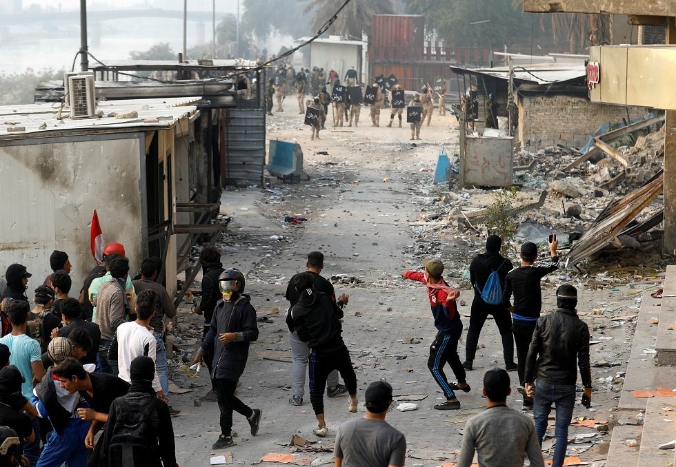 مراسلنا: إصابة مسؤول أمني بعد تجدد الصدامات في محافظة ذي قار العراقية