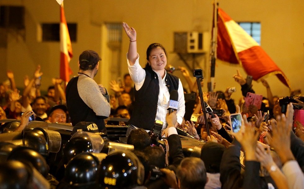 إطلاق سراح زعيمة المعارضة في بيرو