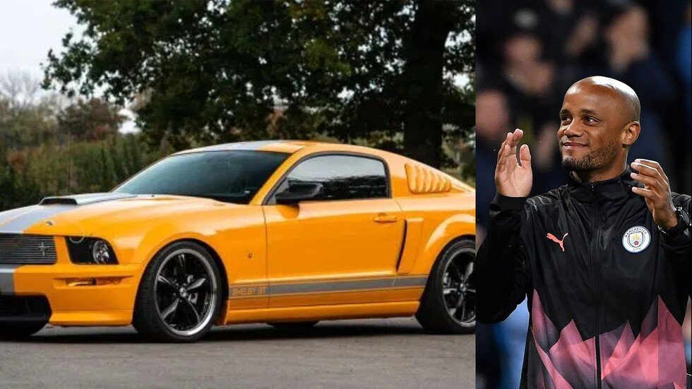 كومباني يعرض سيارته 