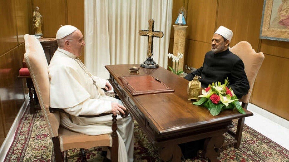 البابا: أجمعنا مع الأزهر على اعتبار الـ4 من فبراير يوما عالميا للأخوّة