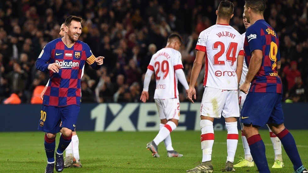 شاهد.. ميسي يقود برشلونة لاستعادة الصدارة بخماسية في شباك ريال مايوركا