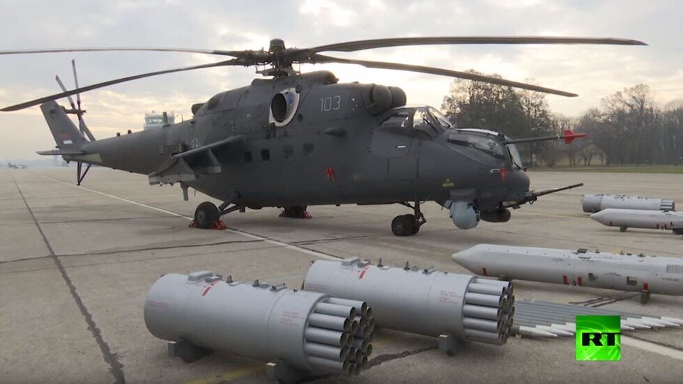 مروحيات مي-35 الروسية تصل أوروبا