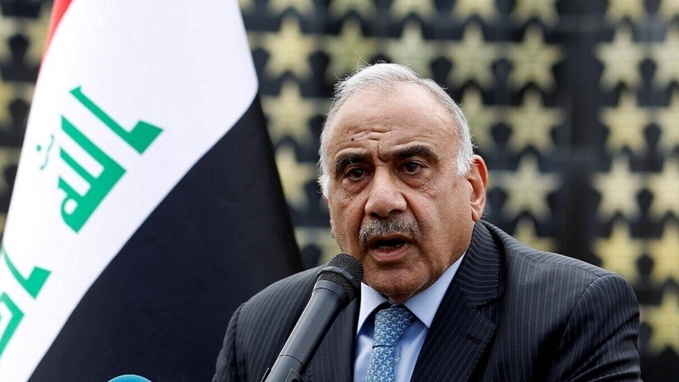 ‎عبد المهدي يستنكر قرار واشنطن بإدراج شخصيات عراقية على قائمة العقوبات