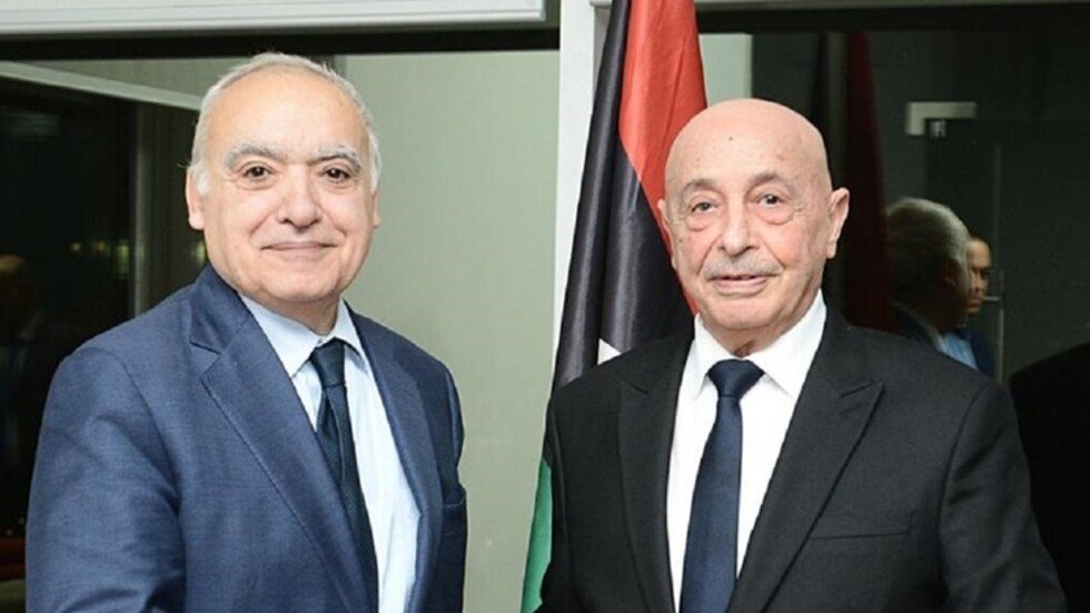 رئيس مجلس النواب الليبي بيحث مع سلامة تطورات الأوضاع في ليبيا