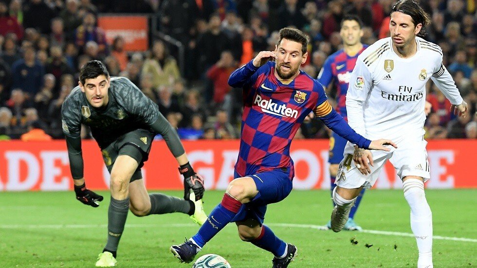 كلاسيكو برشلونة وريال مدريد ينتهي بالتعادل (فيديو)