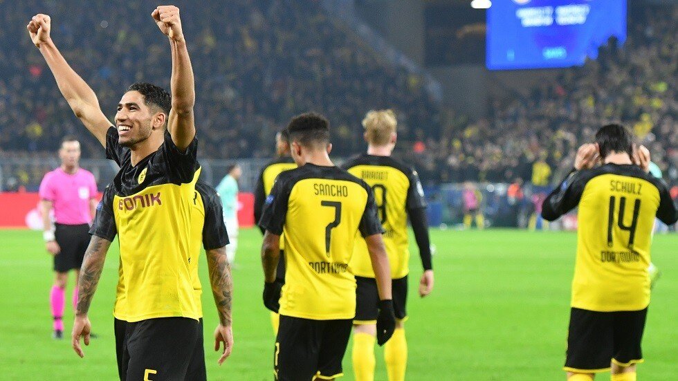 المغربي حكيمي الأسرع في تاريخ الدوري الألماني