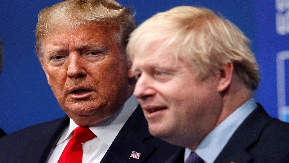 وسائل إعلام: ترامب يدعو جونسون لزيارة البيت الأبيض