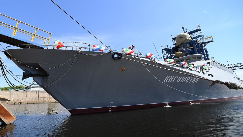 أسطول البحر الأسود الروسي يتسلم فرقاطة جديدة