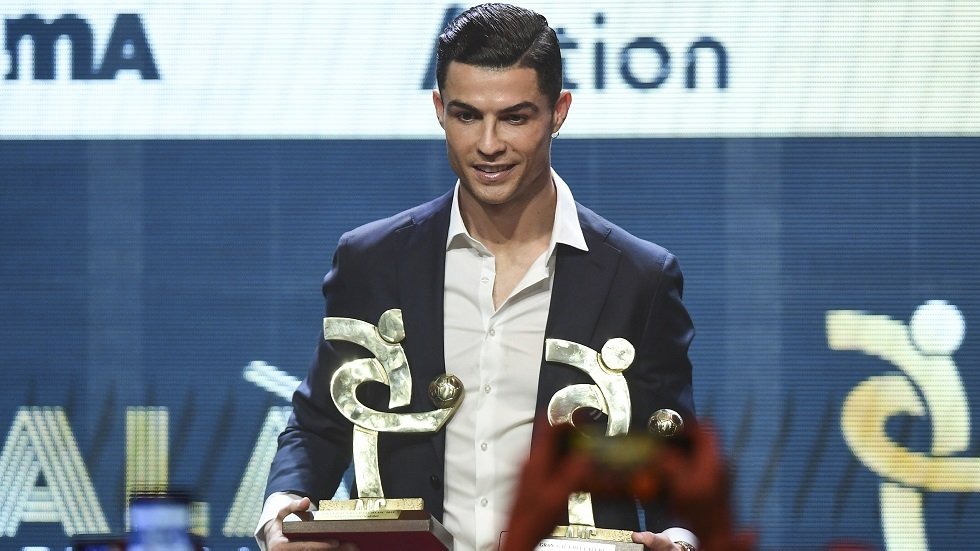 رونالدو يتوج بجائزة أفضل لاعب في الدوري الإيطالي