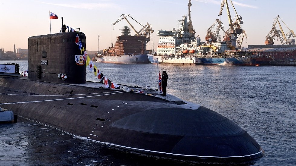أسطول المحيط الهادئ الروسي يتسلم غواصة صاروخية متطورة