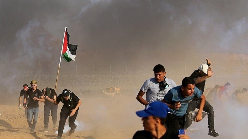 احتجاجات في غزة - أرشيف -