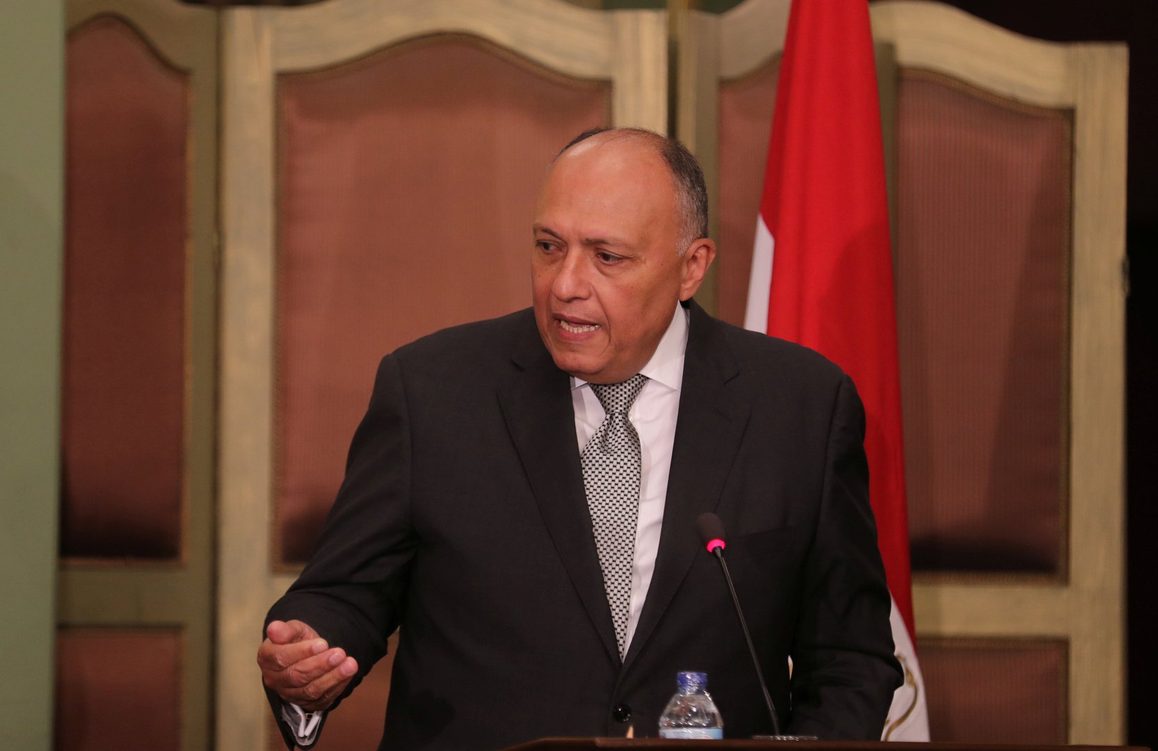 مصر وإيطاليا تؤكدان رفضهما التدخلات الخارجية العسكرية في ليبيا