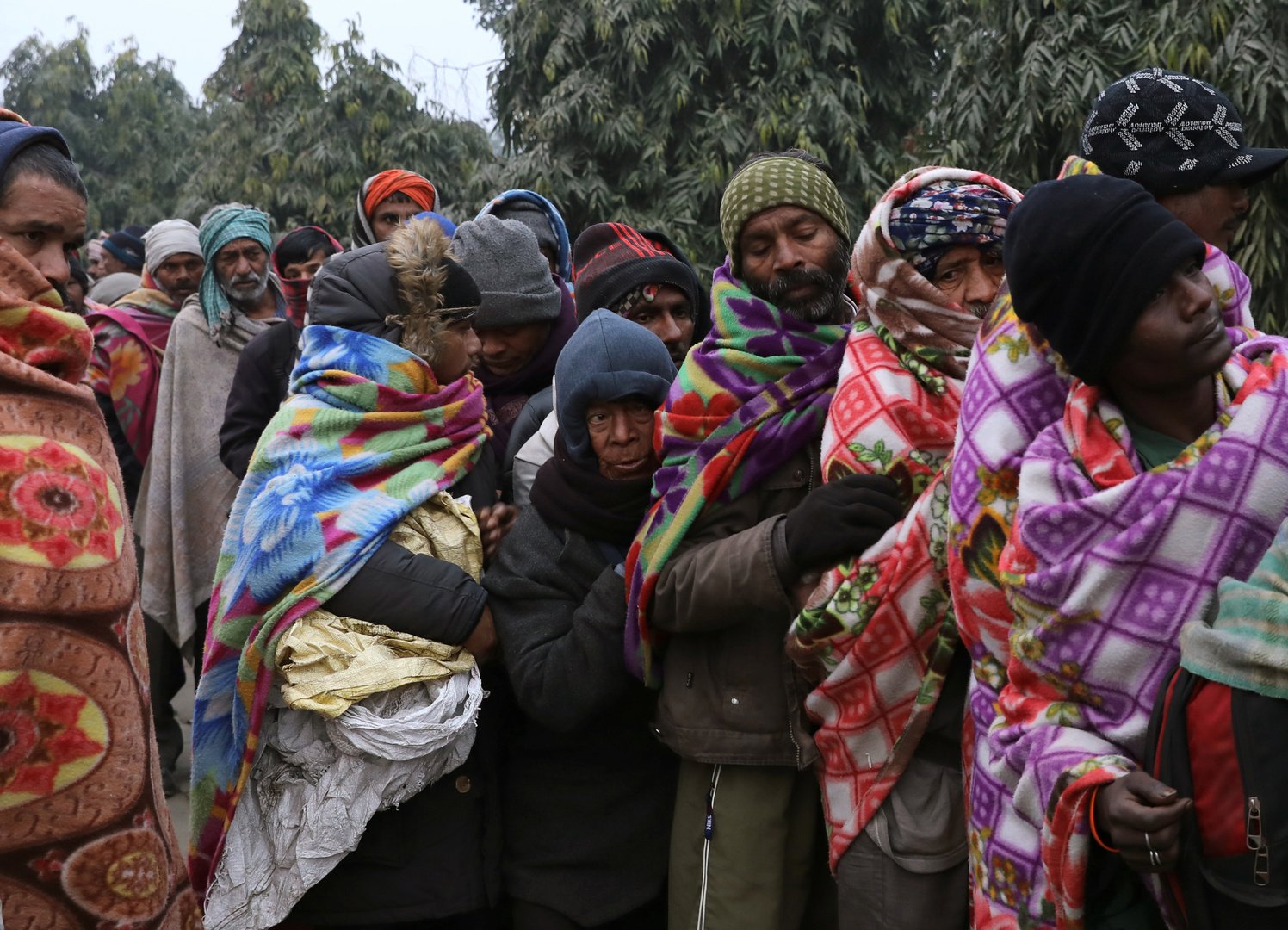 عشرات الأشخاص ضحايا البرد القارس في الهند وبنغلاديش