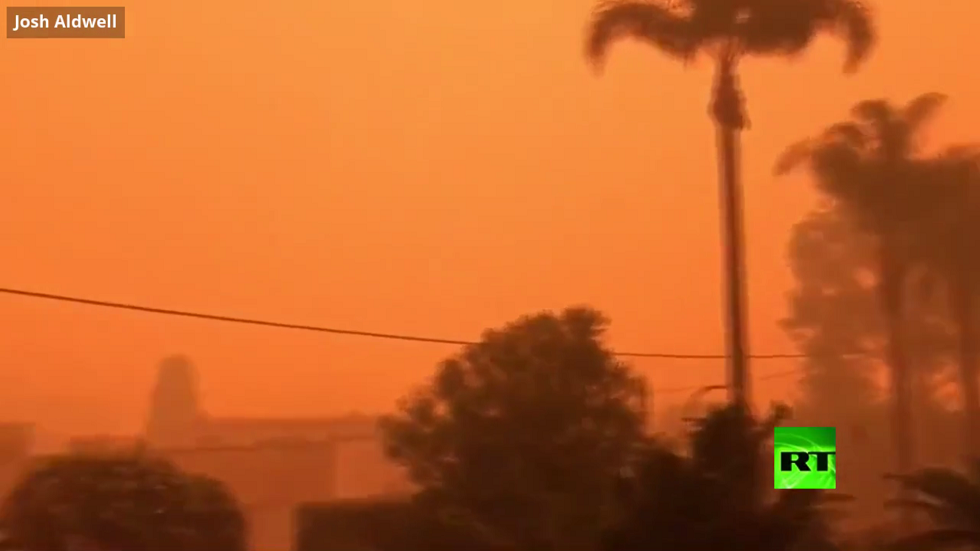 مشاهد من "نهاية العالم" في أستراليا