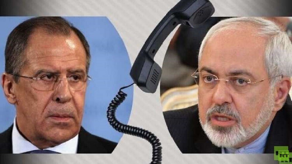 لافروف وظريف يبحثان أوضاع المنطقة في أعقاب اغتيال سليماني