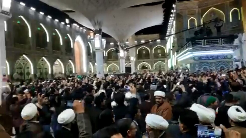 مشيعو المهندس وسليماني ورفاقهما: "أمريكا الشيطان الأكبر"