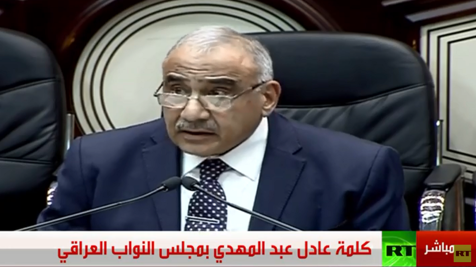 عبد المهدي: الخيار الأصح هو انسحاب القوات الأجنبية لأنه بات من الصعب علينا حمايتها