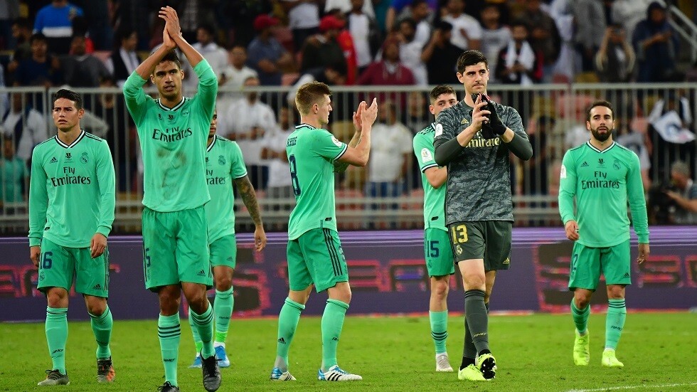 ردة فعل لاعبي ريال مدريد على خسارة برشلونة