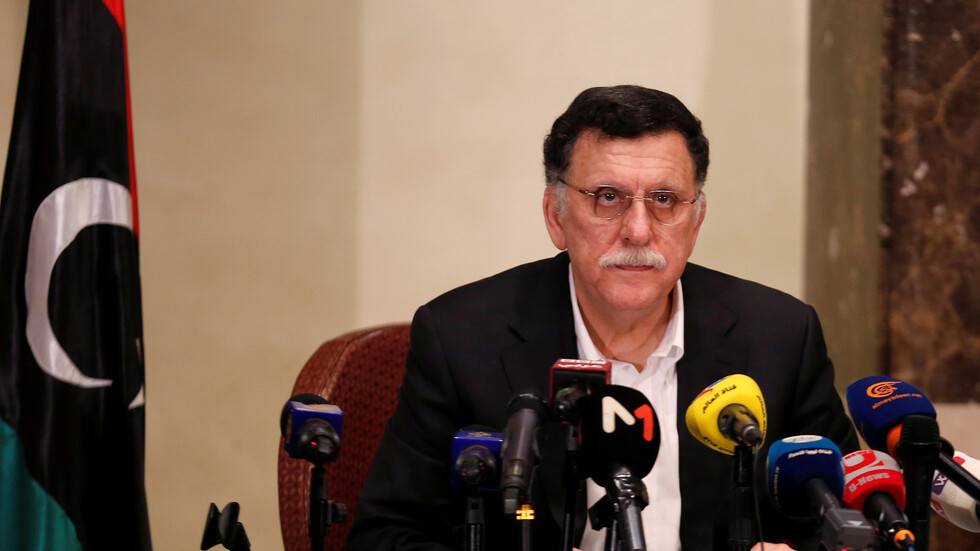 السراج: نرحب بالمبادرة التركية الروسية لوقف إطلاق النار في ليبيا