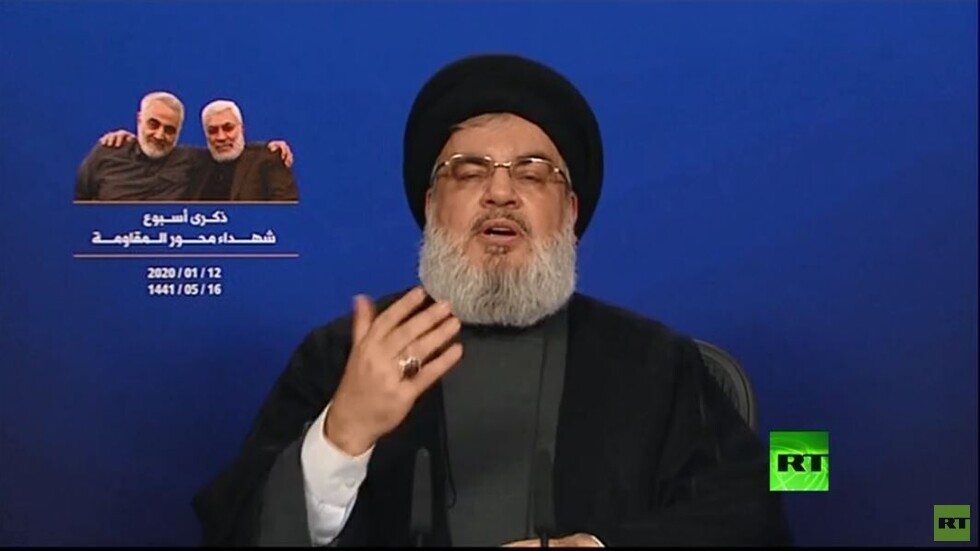 نصر الله:  على دول الخليج أن تشكر قاسم سليماني