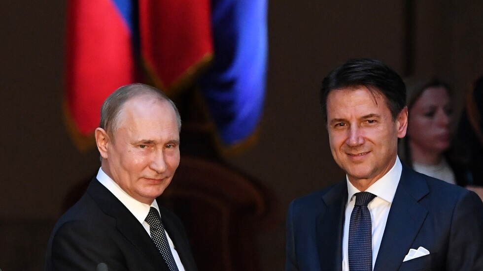 بوتين وكونتي يؤكدان أهمية التزام طرفي النزاع الليبي بوقف إطلاق النار