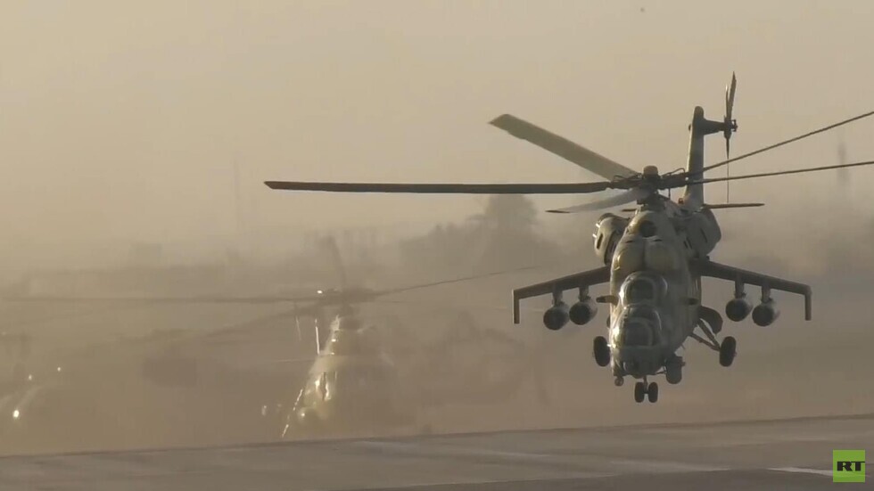 مروحيات ومقاتلات روسية متطورة تظهر لدى الجيش المصري (صور)