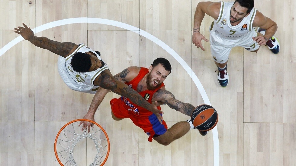 تسيسكا موسكو يقطع سلسلة انتصارات ريال مدريد في "اليورو ليغ" (فيديو)