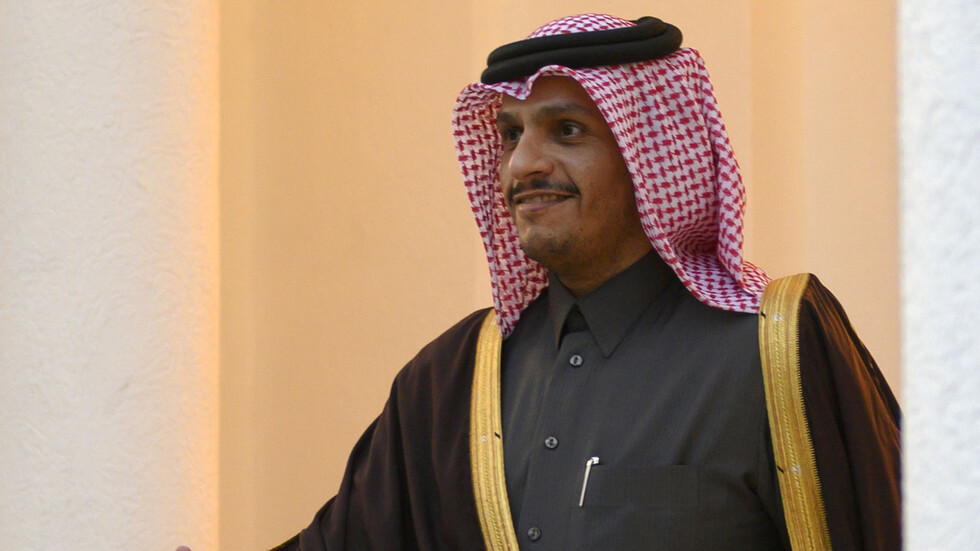 وصول وزير الخارجية القطري إلى بغداد