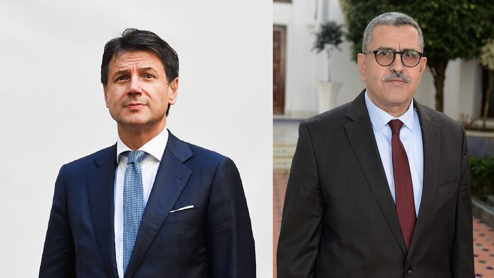 رئيس الوزراء الإيطالي يصل إلى الجزائر لبحث الأزمة الليبية