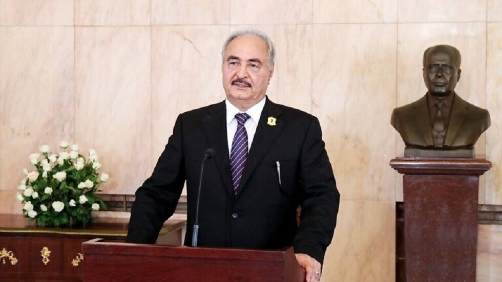 الكرملين: حفتر يعرب في رسالة إلى بوتين عن شكره للجهود الروسية في إقامة السلام في ليبيا