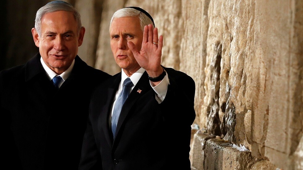 بنس سيدعو نتنياهو لواشنطن الأسبوع المقبل لمناقشة خطة السلام في المنطقة