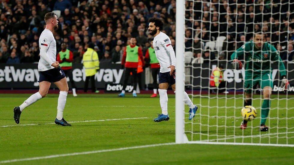 محمد صلاح يتوهج ويقود ليفربول لتجاوز عقبة وست هام (فيديو)