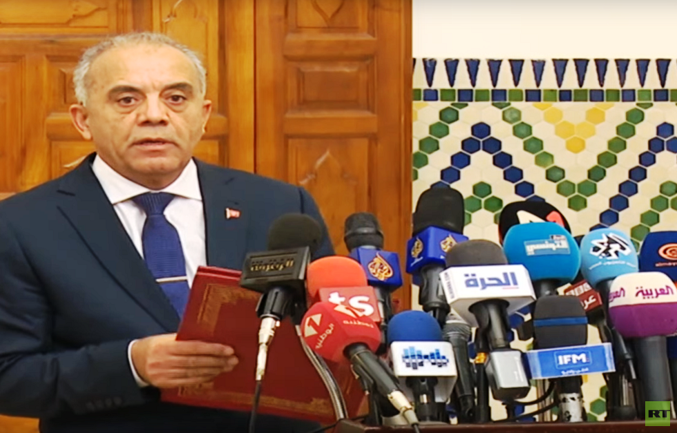 رئيس الحكومة التونسية المكلف يعلن أسماء الوزراء المقترحين