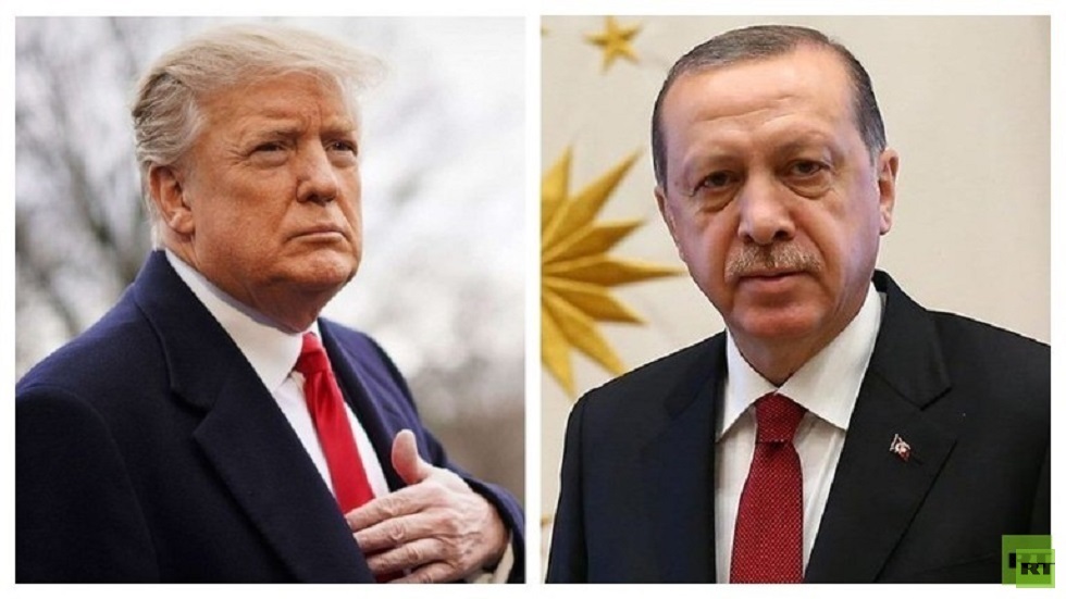 ترامب وأردوغان يبحثان التطورات في ليبيا والعراق وسوريا