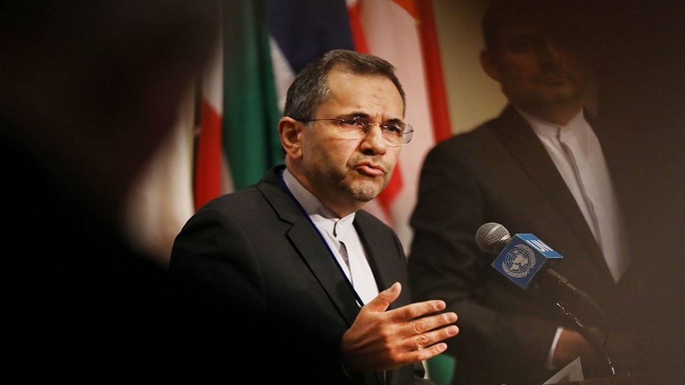 سفير إيران لدى الأمم المتحدة: الرد على العمل العسكري سيكون عسكريا