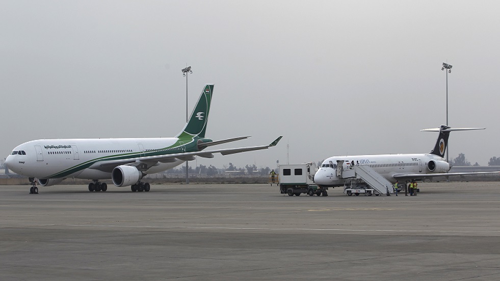 مصدر لـRT: العراق يطمئن شركات الطيران باستقرار الأوضاع في العاصمة