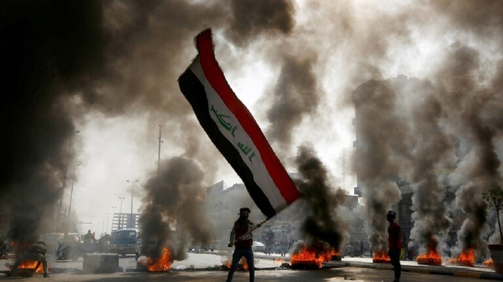 العراق.. حرق مقر 