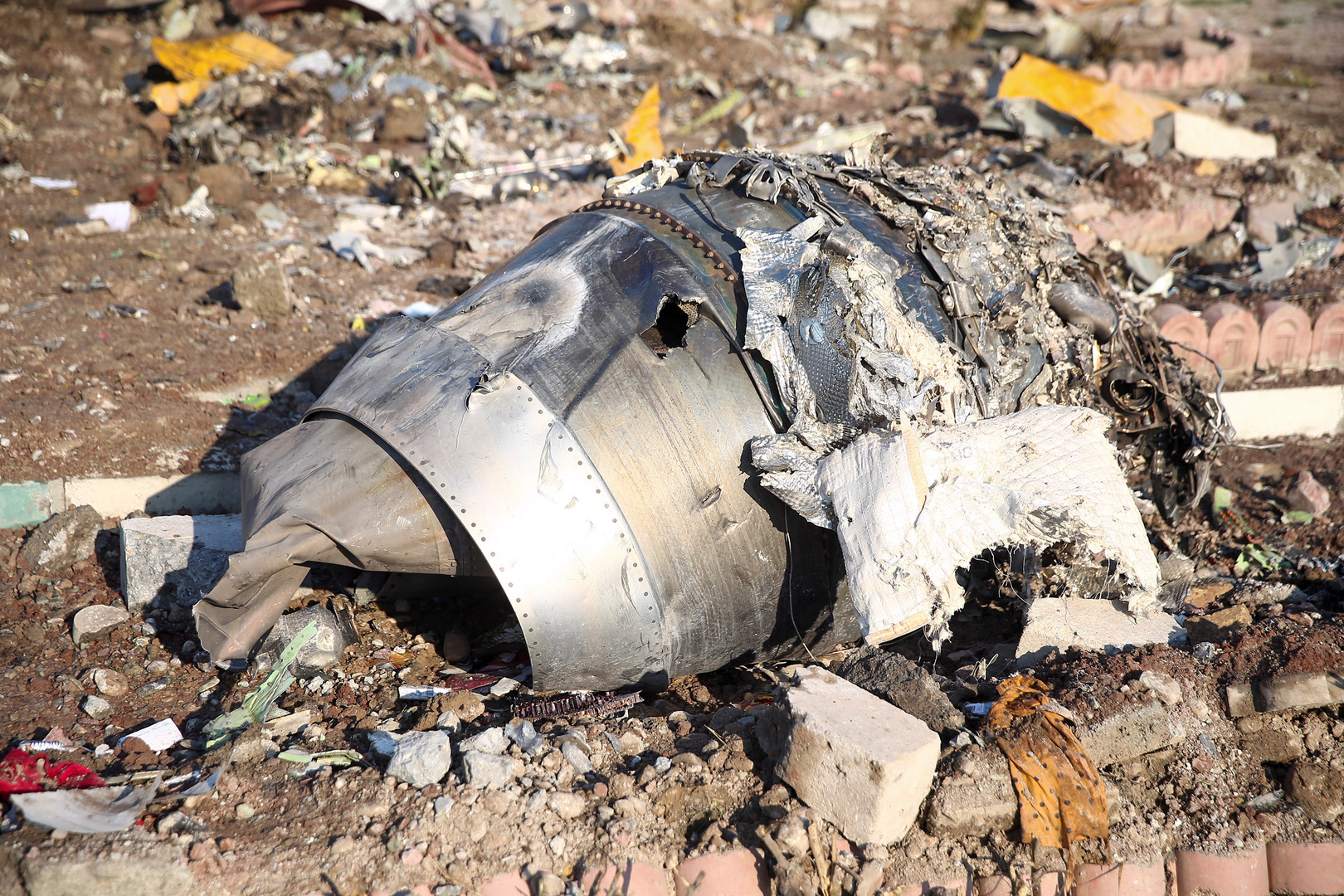 تقرير أولي يكشف سبب تحطم الطائرة الأوكرانية في إيران