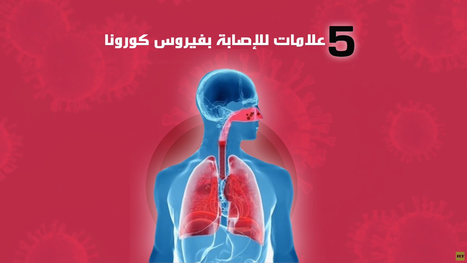 5 علامات للإصابة بفيروس كورونا