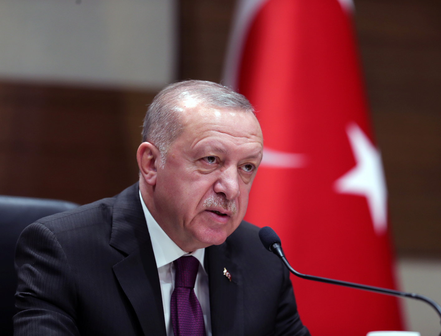 أردوغان: خليفة حفتر خائن ومرتزق مدعوم من مصر والإمارات