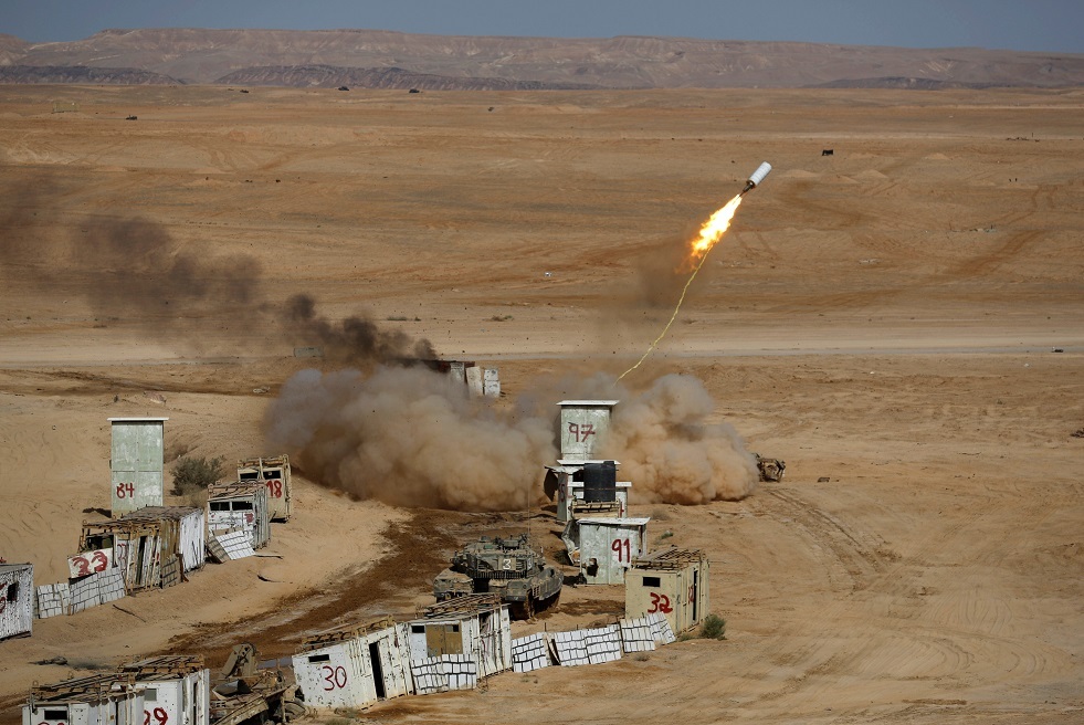 إسرائيل تجري تجربة على محرك لصاروخ باليستي Rt Arabic