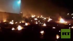 مصرع 176 راكبا بتحطم طائرة أوكرانية بطهران